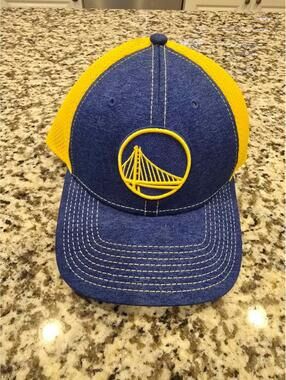 New Era NBA Golden State Warriors Hat Stretch Fit Men's Size Medium/Large